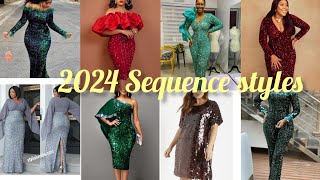 Sequence latest 2024 short gowns and trasuit styles for classic ladies 🔥❤️