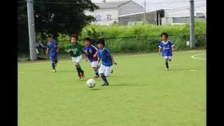 少年サッカー大会低学年第2回クレアティーボカップ（U-8）に参加したYSSメンバー