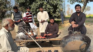 Anjum Saroya banaya Gajjir da halwa ty Zahid Jani di glokari