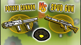 SURVIV.IO POTATO CANNON VS SPUD GUN 1V1 EPIC SHOWDOWN!