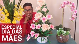 Tutorial Louças e Presentes - ARRANJOS ESPECIAIS! DIA DAS MÃES