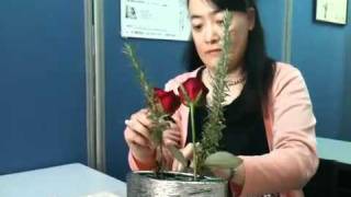 3分間いけばな Ikebana in 3 minutes