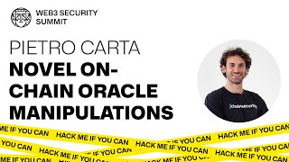 Novel on-chain oracle manipulations — Pietro Carta | ChainSecurity