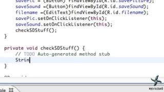 Android Saving Data with External Storage Example Android Tutorial 2 14