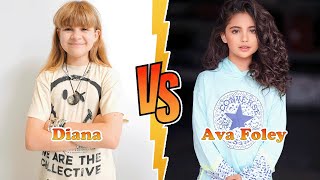 Diana VS Ava Foley Transformation 👑 New Stars From Baby To 2025