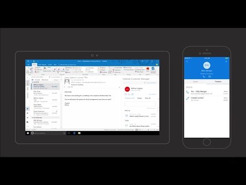 Outlook Customer Manager - Getting started Outlook Customer Manager - Getting started