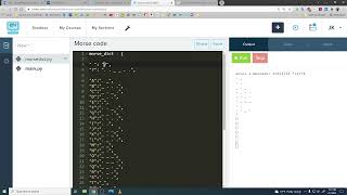 Python - Morse Code project