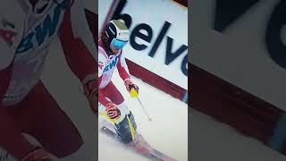 Einfädler Manuel Feller Slalom Wengen 2023