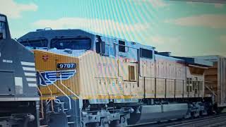 R.I.P Union Pacific C44-9W #9707 (official video)