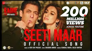 Seeti Maar | Radhe - Your Most Wanted Bhai | Salman Khan, Disha Patani|Kamaal K, Iulia V|DSP|Shabbir