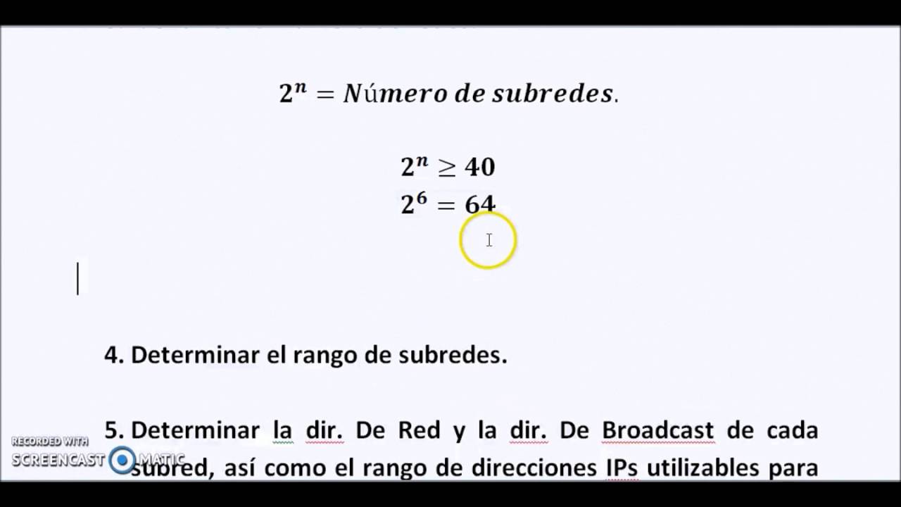 Subneteo Clase B - YouTube