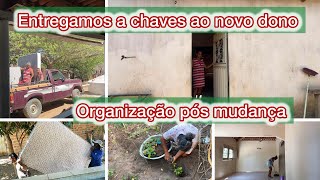 AJUDANDO  NA FINALIZAÇÃO DA MUDANÇA DOS  MEUS PAIS + ORGANIZAÇÃO DA CASA NOVA