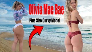 Olivia Mae Bae Plus Size Curvy Model Bio Facts