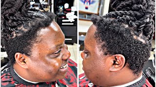 his front taper was taller than Mt Everest🏔️(INSANE HAIRCUT TRANSFORMATION🔥💈)