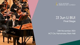 JJ Jun Li BUI   Final Stage, the 12th Hamamatsu International Piano Competition