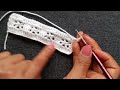 hermoso patrón tejido a crochet tutorial muestra 73 puntos a croché easy crochet knitting