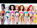 Looking for Disney Princess Dresses DIY Miniature Ideas for Barbie Wig, Dress, Faceup, and More! DIY