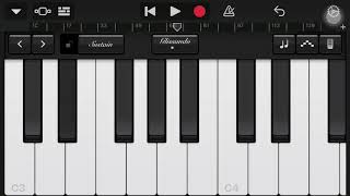 Khamoshiyan Piano tutorial, #MobilePiano #Bollywoodsong #pianomelodies