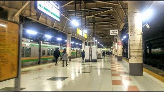 《乗り換え》上野駅、上野行き上野東京ライン(低層階ホーム着)から京浜東北線へ。 Ueno