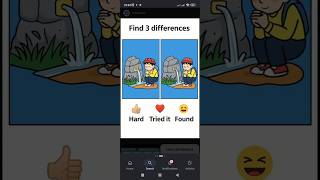 ๐งฉ Only Geniuses Can Find All 3 Hidden Differences Fast#puzzle#shorts#livenews