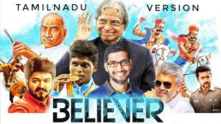 Believer | Tamil version | Tamil Nadu version | Official Video | Change It |