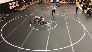 Emil Cataquet - Metro Conference Championships - Quarterfinal Round - 195 lbs. February 4, 2022