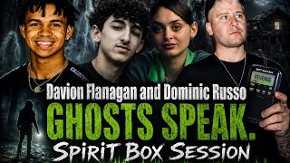 Davion Flanagan, Dominic Russo GHOST SPIRIT BOX Session | THE CRASH | Mackenzie Shirilla