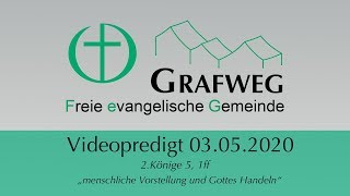 Videopredigt 03.05.2020