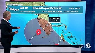 Tropical Storm Fred expected to form Tuesday