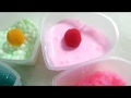 CHƠI THỬ BỘ KIT LÀM SLIME 30K và kết quả là 5 hủ Slime cute/ Bé Út Chibi