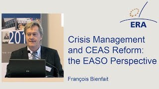 Crisis Management and CEAS Reform: the EASO Perspective