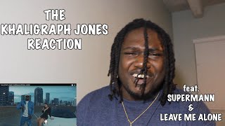 THE KHALIGRAPH JONES REACTION feat. SUPERMAN & LEAVE ME ALONE | KENYAN RAP REACTION