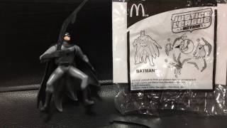 麥當勞Mcdonald's Happy Meal Toy 快樂兒童餐 JUSTICE LEAGUE ACTION BATMAN