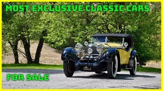 Most exclusive classic cars in the world TOP 10.