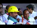 revanth reddy flew pigeon in ramagundam public meeting v6 news