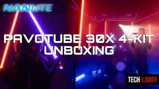 Unboxing the Nanlite PavoTube 30X | First Impressions \u0026 App Control