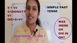 SIMPLE PAST TENSE||RULES||FORMAT||USES||INCREDIBLE ENGLISH