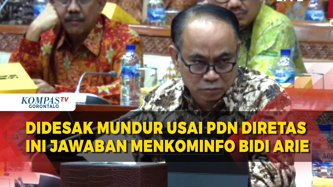 Didesak Mundur Usai PDN Diretas,Begini Jawaban Menkominfo Budi Arie ...