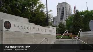 RED FM | Harjinder Thind Show | COVID-19 and City of Vancouver