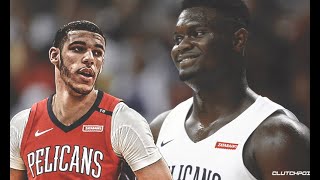 Pelicans' Zion Williamson Hilariously Interrupts Lonzo Ball's Interview to Ask H