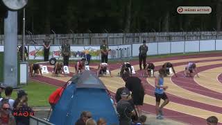 2022 NZ Secondary School 100m Final - Winner Tyrone Trego (HIBS)