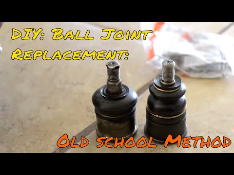 DIY: Replacing Balljoints- The Old School Way! DIY: Replacing Balljoints- The Old School Way!