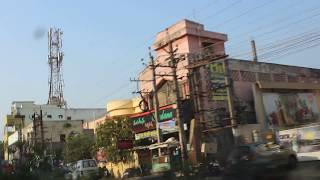 Gudivada Town Tourism, Amazing Gudivada Town Tourism, Gudivada Town Street View by Car, Gudivada