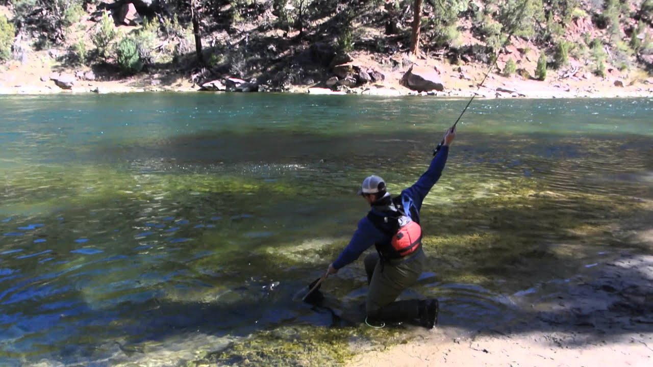 Fly Fishing The Green River, UT - YouTube