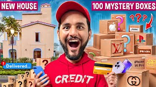 I Ordered 100 MYSTERY boxes in my NEW HOUSE !! *Rs 1 Lakh Profit*