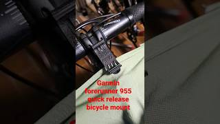 Garmin Forerunner 955 ultralight quick release bicycle mount