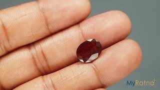 Original Natural Hessonite Garnet Stone | 5.51 Carat | HG-8223 | MyRatna