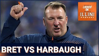 Bret Bielema Goes Off on Harbaugh, Michigan Wolverines In Latest Stallions Drama | Illini Podcast