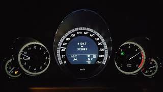 MB E350 cdi AMG 170kW acceleration