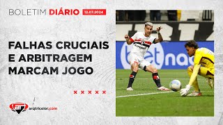 São Paulo VACILA duas vezes e é PREJUDICADO pelo VAR em lances capitais | Notícias do SPFC #165